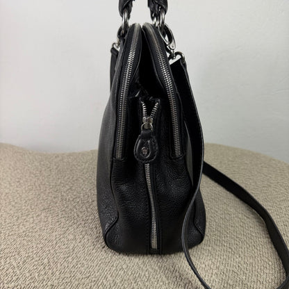 Aigner Handtasche – Schwarzes Leder