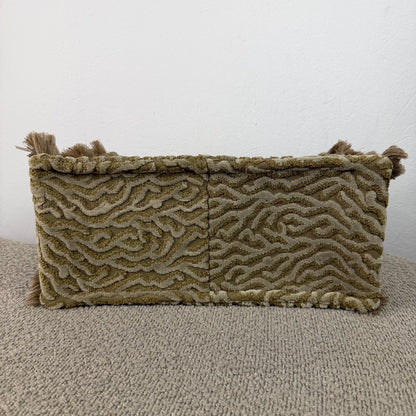Sorena Greece Handtasche – Beige/Gold mit Strukturmuster