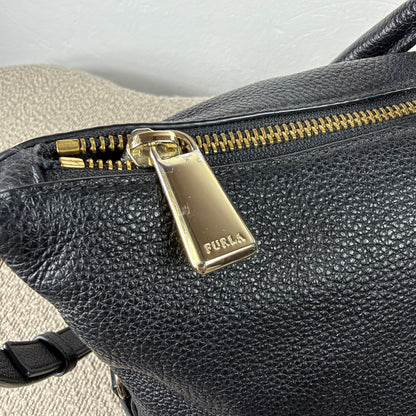 Furla Lederhandtasche – Schwarz