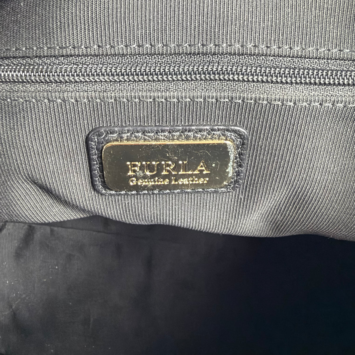 Furla Lederhandtasche – Schwarz