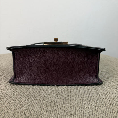 L.CREDI Konstanze Handtasche – Weinrot