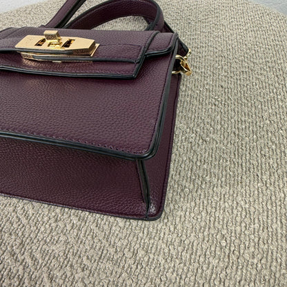L.CREDI Konstanze Handtasche – Weinrot