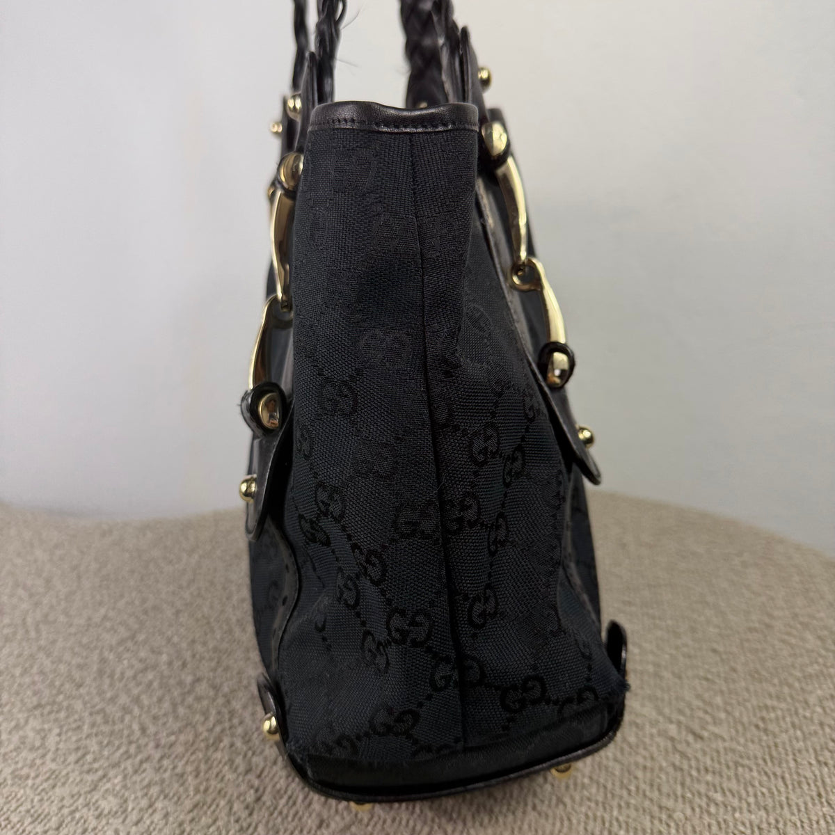 Gucci Pelham Monogram Hobo Bag – Schwarz