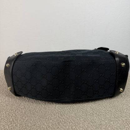 Gucci Pelham Monogram Hobo Bag – Schwarz