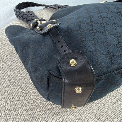 Gucci Pelham Monogram Hobo Bag – Schwarz