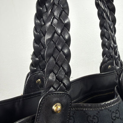 Gucci Pelham Monogram Hobo Bag – Schwarz
