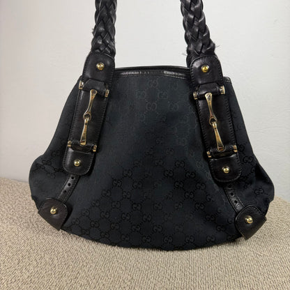 Gucci Pelham Monogram Hobo Bag – Schwarz