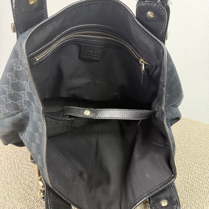 Gucci Pelham Monogram Hobo Bag – Schwarz