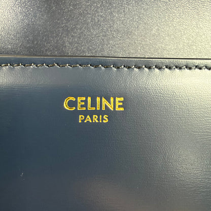 Celine Teen Triomphe – Glattleder Navy Blue