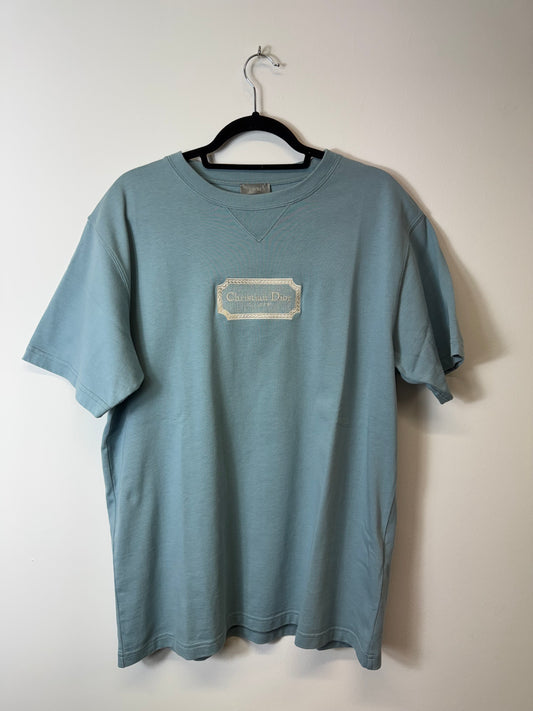 Christian Dior Couture T-Shirt – Blau – Größe L