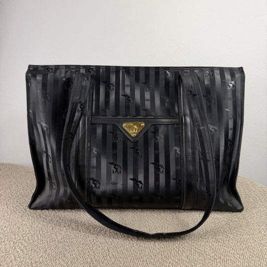 Maison Mollerus Vintage Shopper – Schwarz