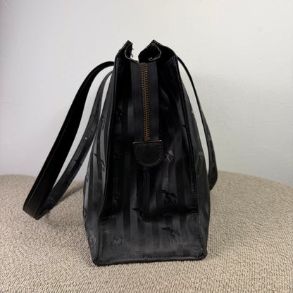 Maison Mollerus Vintage Shopper – Schwarz