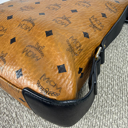 MCM Vintage Crossbody Tasche – Visetos Cognac