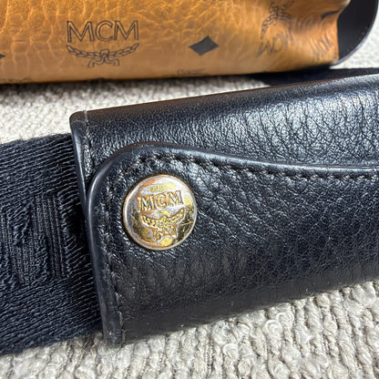 MCM Vintage Crossbody Tasche – Visetos Cognac