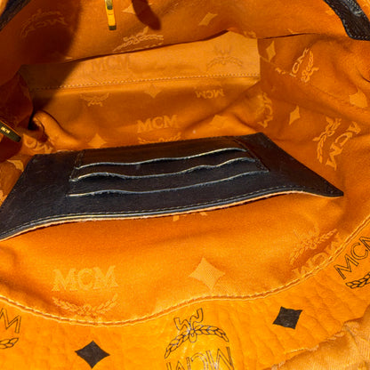 MCM Vintage Crossbody Tasche – Visetos Cognac