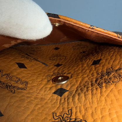 MCM Vintage Crossbody Tasche – Visetos Cognac