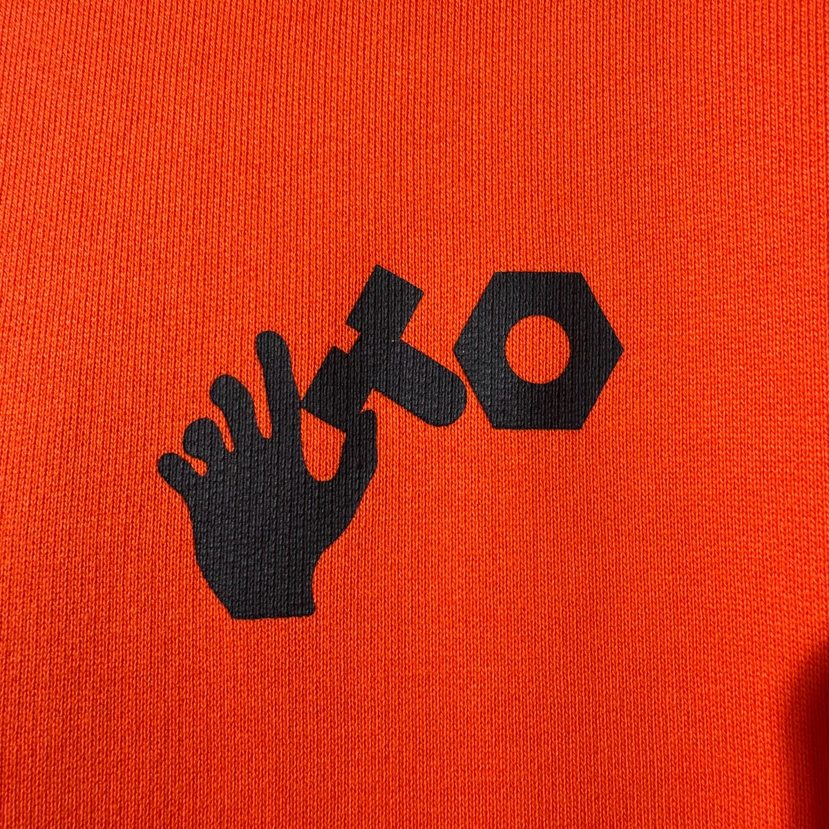 Off-White x Teenage Engineering Hoodie Orange – Limited Edition by Virgil Abloh