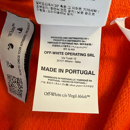 Off-White x Teenage Engineering Hoodie Orange – Limited Edition by Virgil Abloh
