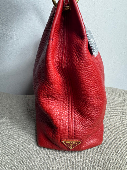 Prada Schultertasche – Leder Rot