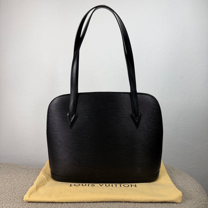 Louis Vuitton Lussac – Epi Leder Schwarz