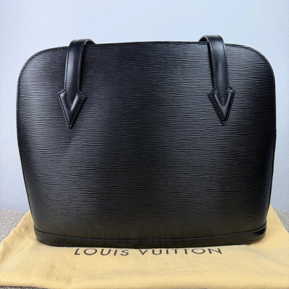 Louis Vuitton Lussac – Epi Leder Schwarz
