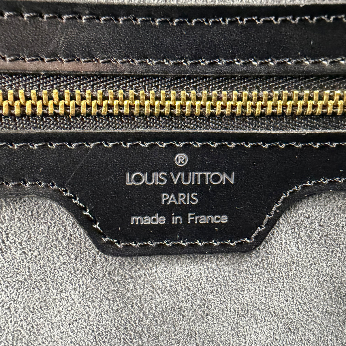 Louis Vuitton Lussac – Epi Leder Schwarz