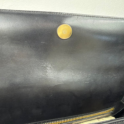 MCM Vintage Star Collection Schultertasche – Visetos Schwarz