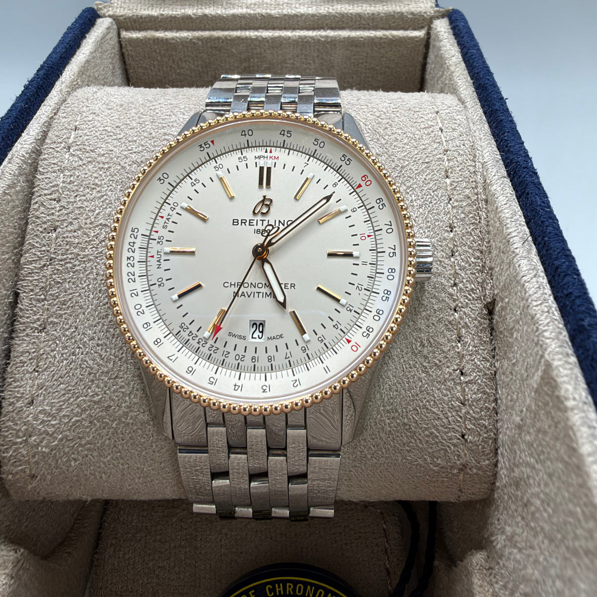 Breitling Navitimer Automatic – Edelstahl & 18 Karat Roségold – U17326211G1A1