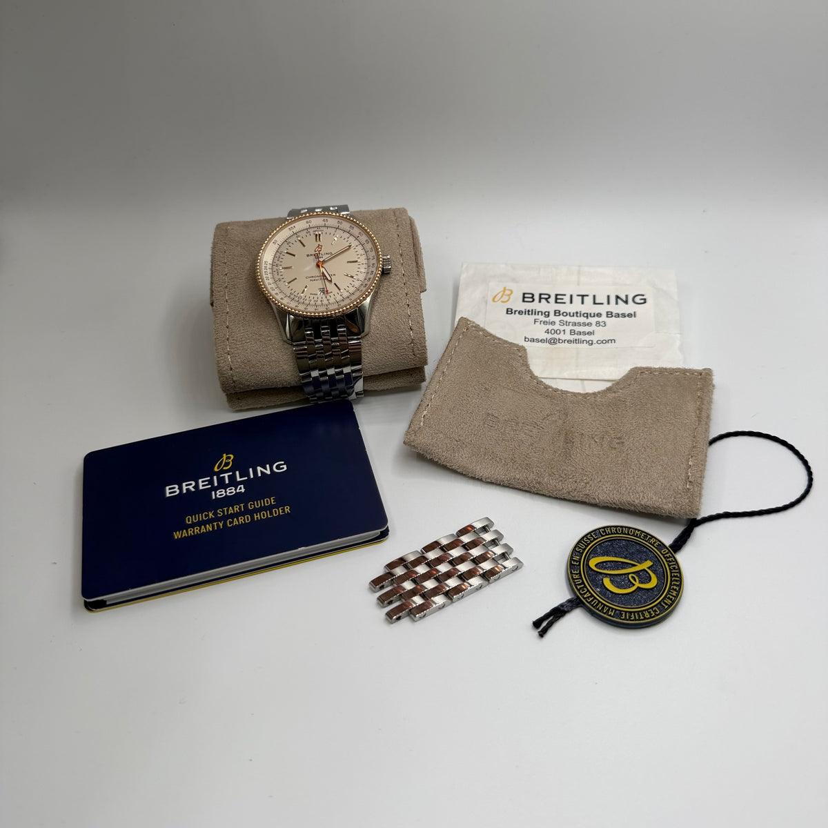 Breitling Navitimer Automatic – Edelstahl & 18 Karat Roségold – U17326211G1A1