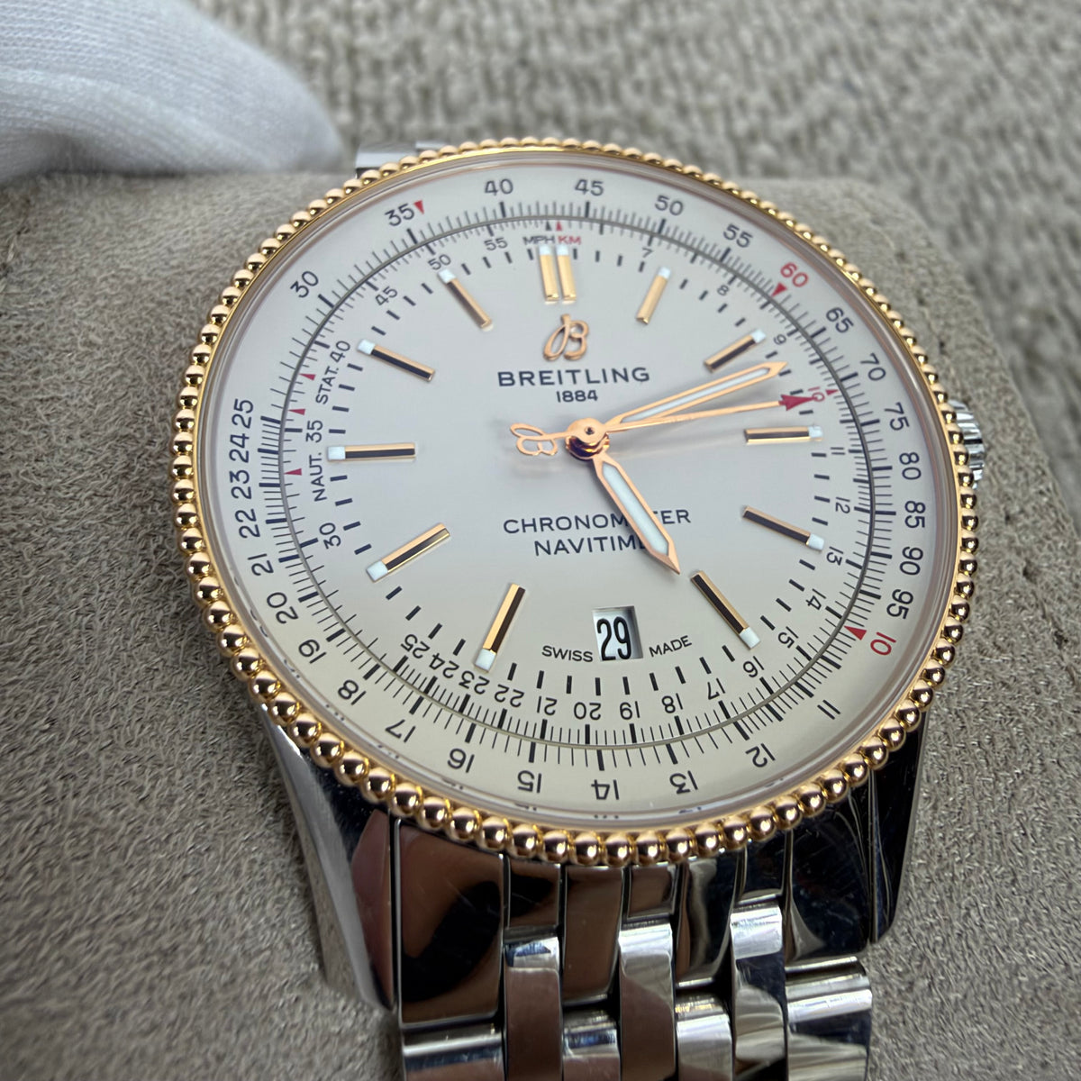 Breitling Navitimer Automatic – Edelstahl & 18 Karat Roségold – U17326211G1A1