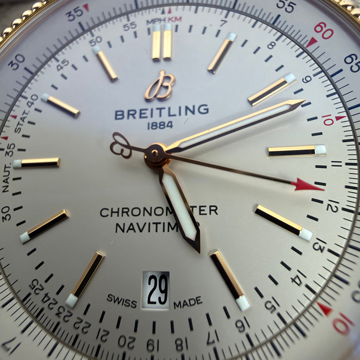 Breitling Navitimer Automatic – Edelstahl & 18 Karat Roségold – U17326211G1A1