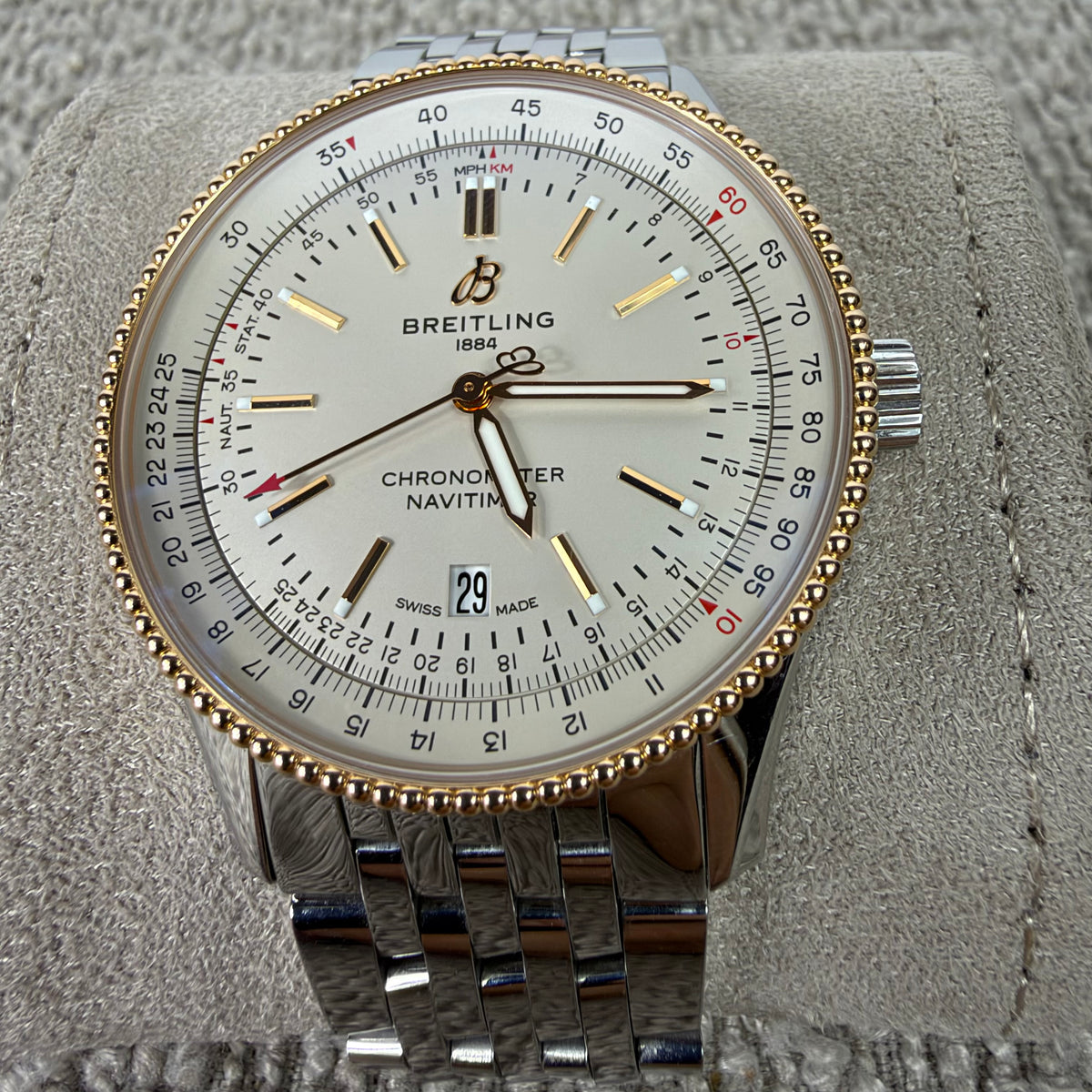 Breitling Navitimer Automatic – Edelstahl & 18 Karat Roségold – U17326211G1A1