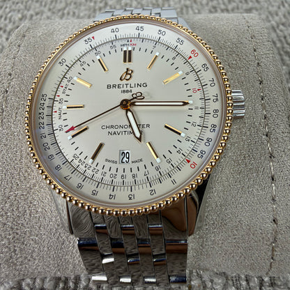 Breitling Navitimer Automatic – Edelstahl & 18 Karat Roségold – U17326211G1A1