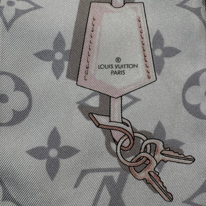 Louis Vuitton „Monogram Confidential“ Bandeau Seidentuch