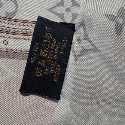 Louis Vuitton „Monogram Confidential“ Bandeau Seidentuch