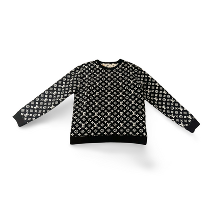 Louis Vuitton „Full Monogram Jacquard Crewneck“ Virgil Abloh