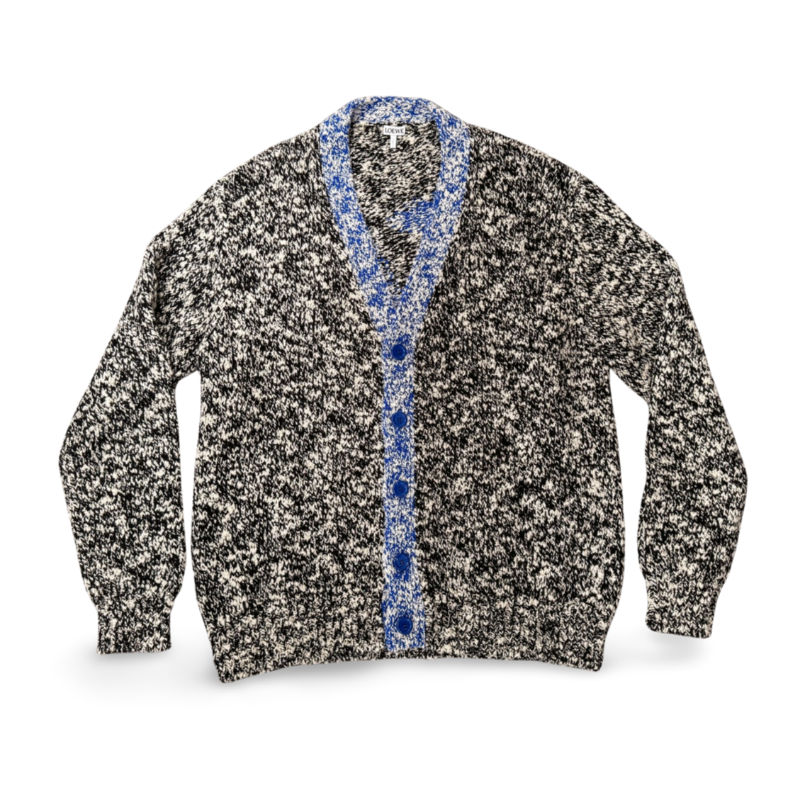 Loewe Oversized Cardigan – Jacquard-Strick, Gr. L