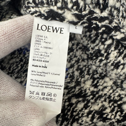 Loewe Oversized Cardigan – Jacquard-Strick, Gr. L