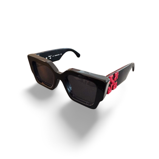 Off-White „Virgil“ Sunglasses (Black/Red)