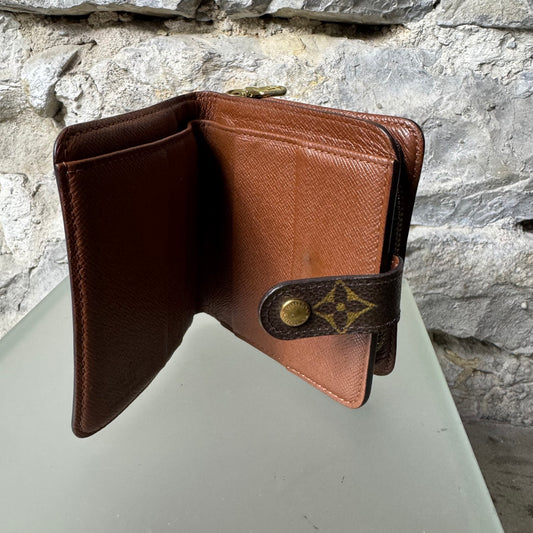 Louis Vuitton Monogram Compact Zip Bi-fold Wallet