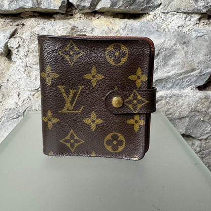 Louis Vuitton Monogram Compact Zip Bi-fold Wallet
