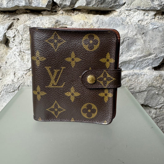 Louis Vuitton Monogram Compact Zip Bi-fold Wallet