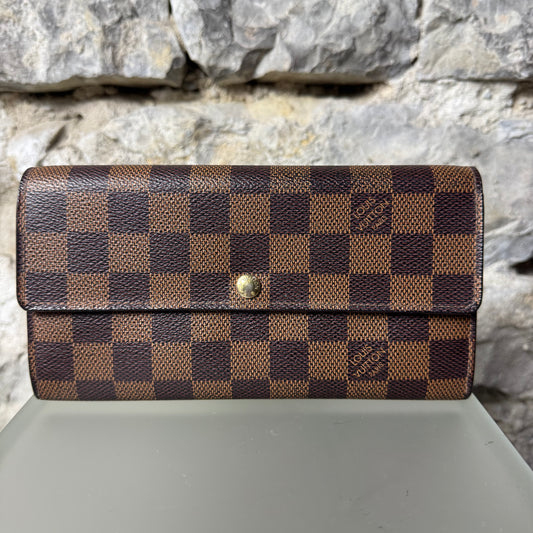 Louis Vuitton Portefeuille Sarah Damier Ebene