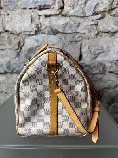 Louis Vuitton Speedy Bandoulière 35 Damier Azur