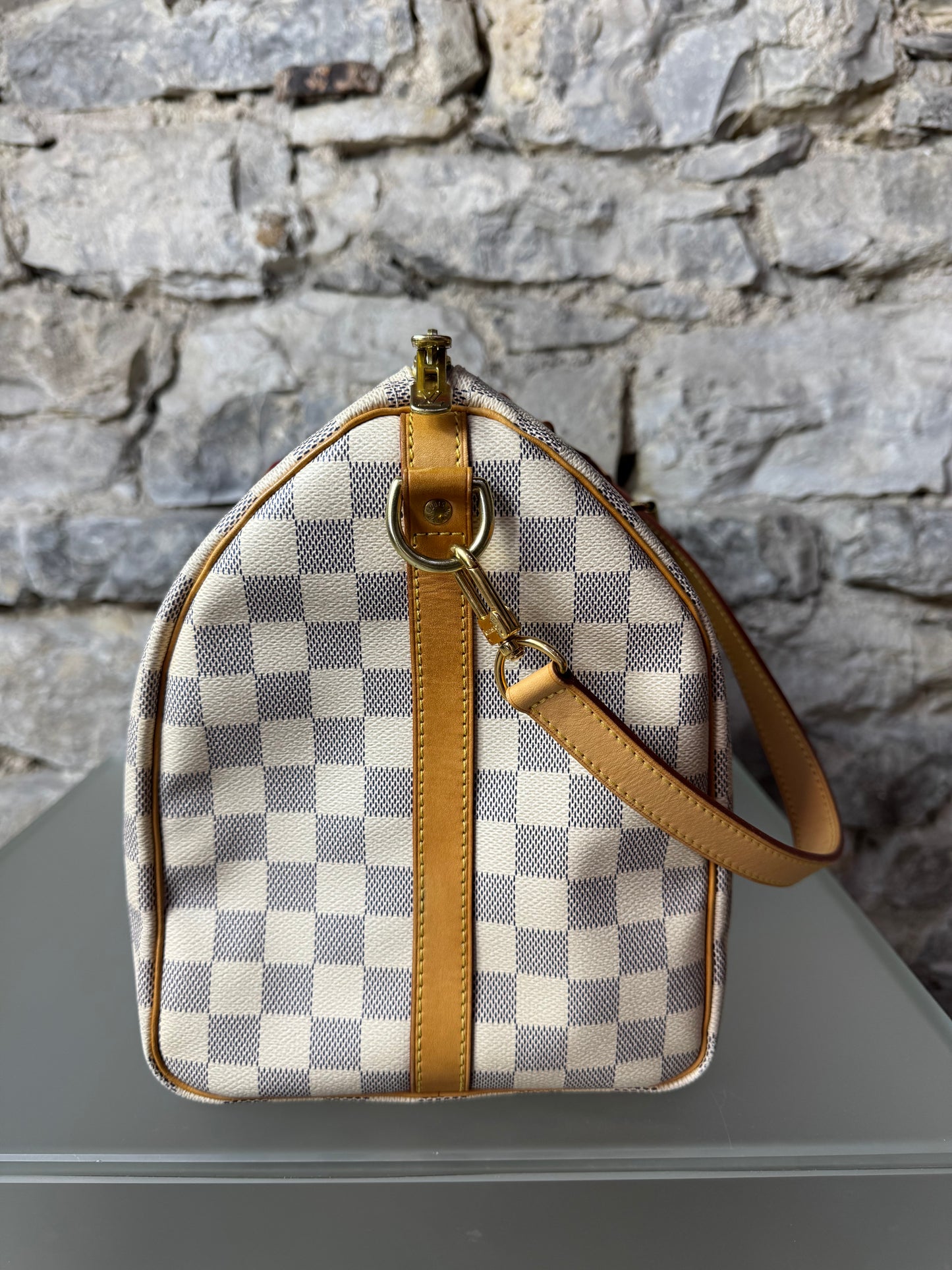 Louis Vuitton Speedy Bandoulière 35 Damier Azur