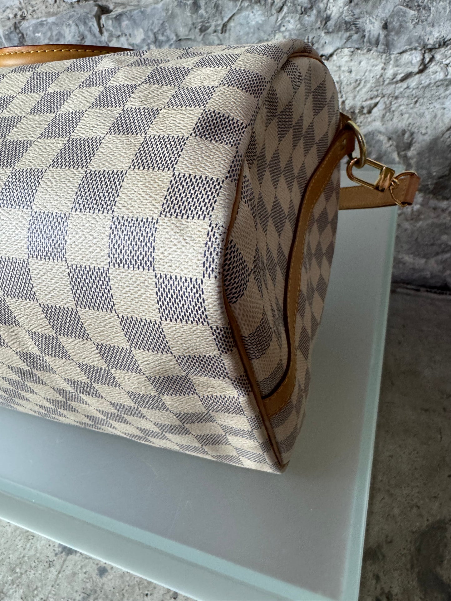 Louis Vuitton Speedy Bandoulière 35 Damier Azur
