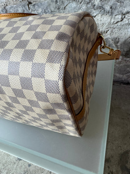 Louis Vuitton Speedy Bandoulière 35 Damier Azur