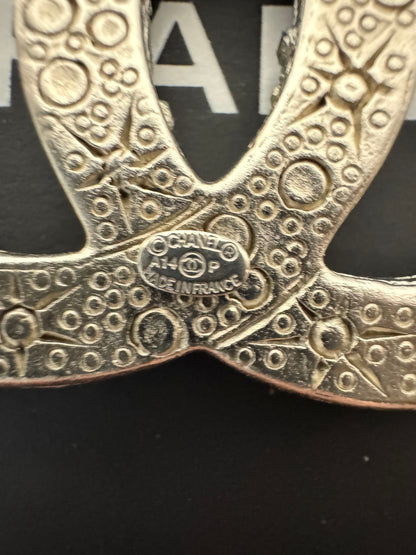 Chanel Brosche CC Logo Strass 2014 Kollektion