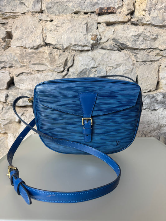 Louis Vuitton Jeune Fille blau Epi Leder