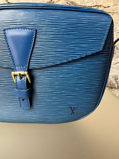 Louis Vuitton Jeune Fille blau Epi Leder